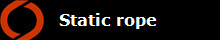    Static rope